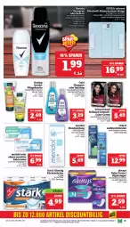 Gazetka promocyjna Marktkauf - Prospekt - Gazetka - ważna od 15.06 do 15.06.2024 - strona 29 - produkty: alkohol, Alwa, Always, aufsteckbürsten, brillance, bürste, bürsten, creme, deka, deo, deospray, discount, dusche, eis, elmex, flasche, Guhl, kneipp, küche, Küchen, küchentücher, meridol, Nuance, ohne alkohol, oral-b, pflegedusche, reis, roll-on, schwarzkop, schwarzkopf, shampoo, slip, slipeinlagen, spülung, Ti, tücher, zahncreme, ZTE