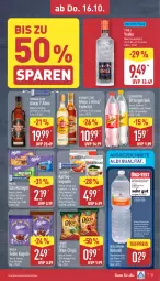 Gazetka promocyjna Aldi Nord - Von Montag - Gazetka - ważna od 18.10 do 18.10.2025 - strona 35 - produkty: ACC, aldi, Alwa, beutel, chia, chips, eis, elle, erde, flasche, getränk, getränke, Havana Club, kaffee, kartoffel, kartoffelchips, Kugel, latte, latte macchiato, mac, macchiato, milka, mineralwasser, natur, Ofen, Quellbrunn, reis, rel, riegel, rum, schoko, schokoriegel, schweppes, sim, tassimo, teller, Ti, tiefpreis, vodka, wasser