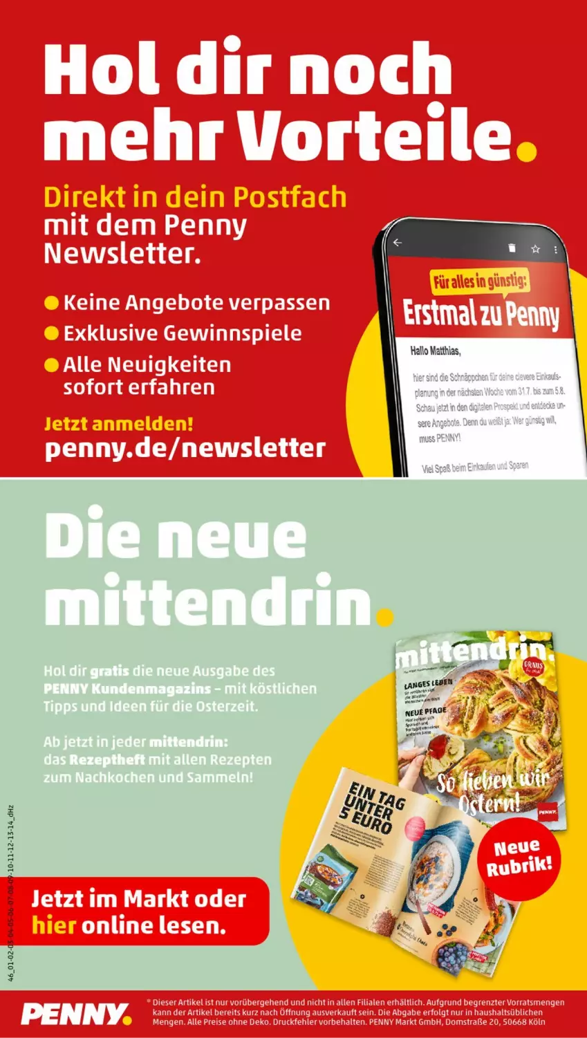 Aktueller Prospekt Penny - Prospekte - von 18.03 bis 23.03.2024 - strona 26 - produkty: angebot, angebote, decke, gewinnspiel, gin, LG, magazin, rezept, rezepte, schnäppchen, Spiele, Ti, ZTE