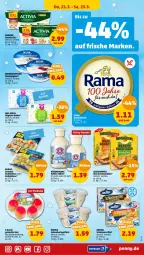 Gazetka promocyjna Penny - Prospekte - Gazetka - ważna od 23.03 do 23.03.2024 - strona 35 - produkty: activia, aufstrich, bärenmarke, brot, brotaufstrich, butter, eier, filet, filets, flasche, hering, Herings, heringsfilets, joghur, joghurt, kaffee, Knödel, leerdammer, LG, milch, rama, ring, sahne, schlemmerfilet, Semmel, Ti, wein, weine