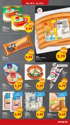 Gazetka promocyjna Penny - Prospekte - Gazetka - ważna od 23.03 do 23.03.2024 - strona 7 - produkty: bifi, bockwurst, eis, fleisch, fleischwurst, Geflügel, Käse, leberkäs, leberkäse, salami, schinken, Ti, Ungarische Salami, wiener, wurst