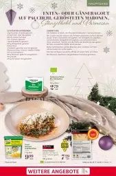 Gazetka promocyjna Selgros - Festliche Rezeptideen - Gazetka - ważna od 11.12 do 11.12.2024 - strona 11 - produkty: ACC, andechser natur, angebot, angebote, Anrichte, basilikum, bio, butter, eis, elle, ente, garnier, Geflügel, Geflügelfond, Gemüsefond, grana, grana padano, hühner, knorr, kraft, küche, Küchen, natur, nerf, padano, papier, pfeffer, pflanze, pflanzen, Pflanzenöl, Portwein, Ragout, Rana, reis, salz, Schal, Schale, teller, Ti, Tiere, topf, wein, zucker, zwiebel, zwiebeln