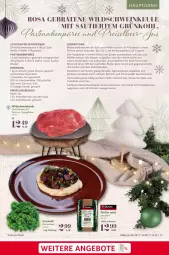 Gazetka promocyjna Selgros - Festliche Rezeptideen - Gazetka - ważna od 11.12 do 11.12.2024 - strona 13 - produkty: Anrichte, asti, beere, beeren, bett, beutel, bier, braten, Brühe, butter, eis, elle, garnier, Gemüsebrühe, kräuter, kräutern, Mixer, pfanne, pfeffer, pflanze, pflanzen, Pflanzenöl, püree, reis, saft, sahne, salz, schnittlauch, schwein, teller, Ti, wasser, wein, Wild, Wildschwein, würfel, zitrone, zitronen, zitronensaft, zucker, zwiebel, zwiebeln