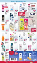 Gazetka promocyjna Rossmann - Prospekte - Gazetka - ważna od 28.04 do 28.04.2023 - strona 12 - produkty: alterra, asti, Bad, Badekristalle, bett, body, bruno banani, coupon, coupons, creme, cremedusche, deo, deo roll-on, deospray, deospray 150 ml, dusche, duschgel, ente, flasche, Gesichtscreme, handcreme, isana, kneipp, Körperlotion, Lotion, milch, nivea, nivea sun, oder deo roll-on, rezept, Ria, roll-on, sagrotan, sana, schaumbad, sebamed, Seife, sonnencreme, sonnenschutz, sonnenspray, spartipp, Ti, Tiere, weleda