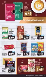 Gazetka promocyjna Markant - Prospekte - Gazetka - ważna od 17.12 do 17.12.2022 - strona 9 - produkty: beutel, biscoff, bounty, Cap, cappuccino, cin, eis, linsen, mars, milky way, nescafe, reis, schoko, Schokolinsen, snickers, storck, Ti, twix, ZTE