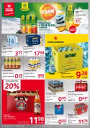 Gazetka promocyjna Selgros - Food - Gazetka - ważna od 30.11 do 30.11.2022 - strona 20 - produkty: Alwa, bier, coca-cola, cola, eis, eistee, elle, erdinger, flasche, fleisch, frucht, fruchtfleisch, fuzetea, gin, Happy Day, mineralwasser, mit frucht, mw-flasche, natur, nescafe, orangina, pepsi, pepsi-cola, pet-flasche, preisvorteil, reis, säfte, schorle, tee, Ti, wasser