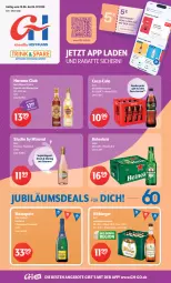 Gazetka promocyjna Getraenke Hoffmann - Prospekte - Gazetka - ważna od 04.07 do 04.07.2026 - strona 1 - produkty: angebot, angebote, bier, bitburger, brut, burger, champagne, coca-cola, cola, eis, fanta, gin, Havana Club, heineken, Jubiläums, mango, Mezzo Mix, reis, rel, rum, sprite, Ti, zucker