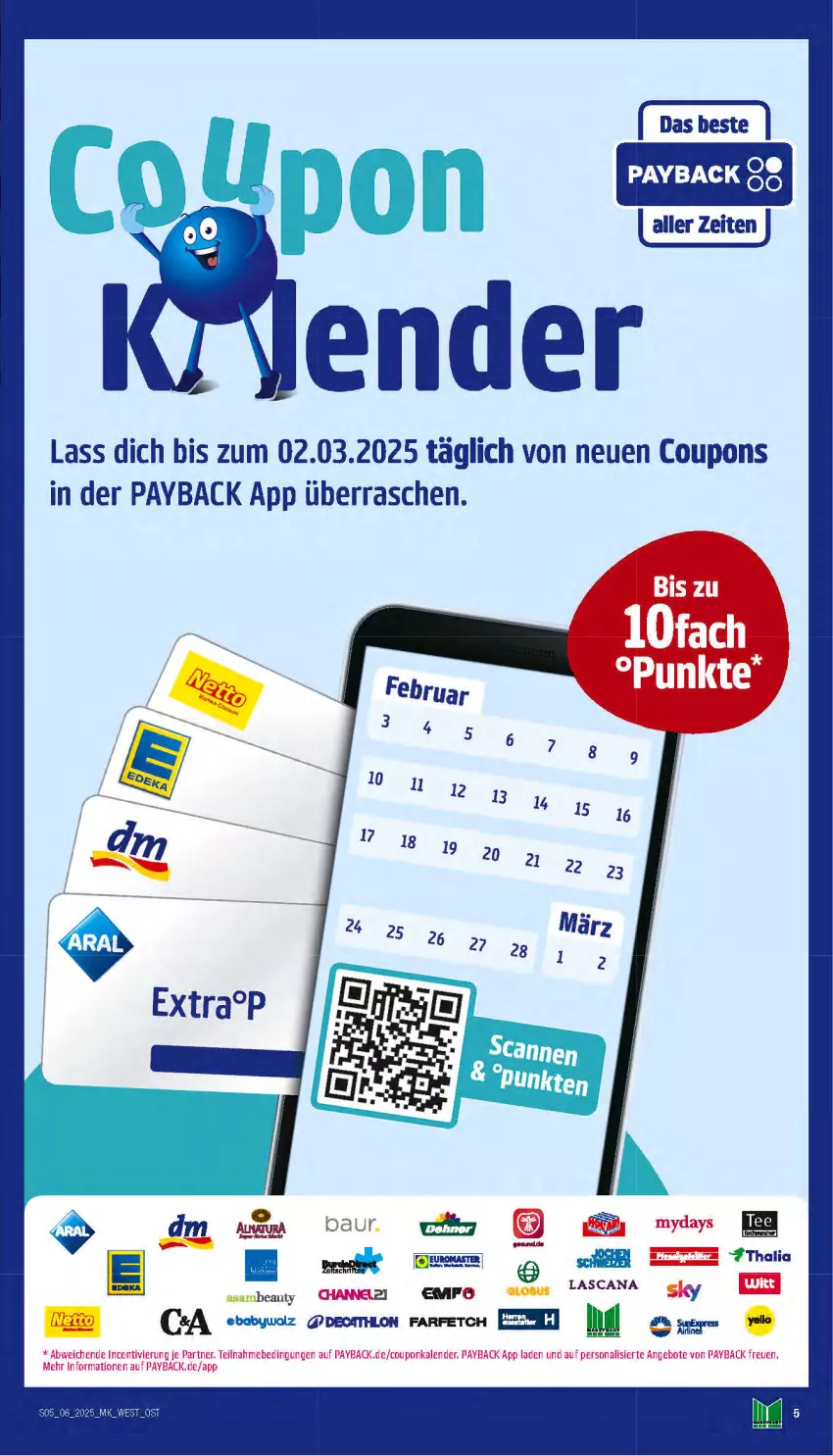 Aktueller Prospekt Marktkauf - Prospekt - von 02.02 bis 08.02.2025 - strona 5 - produkty: angebot, angebote, Bau, coupon, coupons, natur, payback, Persona, Ti