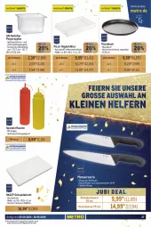 Gazetka promocyjna Metro - GastroJournal - Gazetka - ważna od 18.09 do 18.09.2024 - strona 27 - produkty: ACC, auer, Behälter, dell, edelstahl, eier, eis, elle, flasche, fritteuse, geschirr, grill, grillfläche, grillplatte, induktionskochfeld, isolierkanne, kaffee, kaffeemaschine, kochfeld, kontaktgrill, latte, lebensmittel, leine, LG, messer, Metro, mikrowelle, Mixer, Mode, pizza, reis, saft, schneidebrett, spülmaschinen, stabmixer, thermostat, Ti