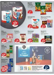 Gazetka promocyjna Vmarkt - Prospekte - Gazetka - ważna od 06.08 do 06.08.2025 - strona 8 - produkty: beutel, brot, brownie, chips, chipsfrisch, dolce gusto, duplo, frucht, fruchtgummi, Funny Frisch, katjes, Kinder, kinder riegel, kitkat, knäckebrot, LG, lion, nescafe, Ofen, papier, riegel, schoko, schoko-bons, smarties, Ti, wasa