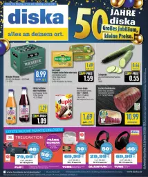 Gazetka promocyjna Diska - Gazetka - ważna od 24.02 do 24.02.2024 - strona 3 - produkty: ball, Becher, braten, butter, deka, duplo, ferrero, flasche, frucht, gin, gurke, irische butter, kerrygold, pils, pilsener, rind, rinder, rinderbraten, saft, salat, Salatgurke, tee, Ti, WICK