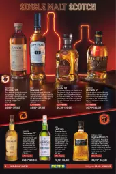 Gazetka promocyjna Metro - Whisky & Rum Spezial - Gazetka - ważna od 02.11 do 02.11.2022 - strona 6 - produkty: banane, bananen, bonbons, Bowmore, elle, flasche, frucht, gewürz, Heidekraut, honig, kokos, kraft, Kraut, laphroaig, mac, malz, mandel, mandeln, Rauch, sahne, saro, schott, scotch, single malt, Spezi, Ti, tisch, vanille, wasser, whisky