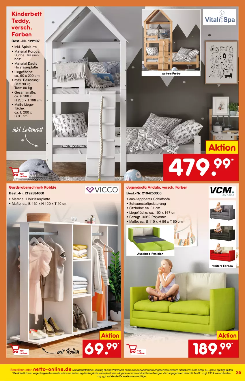 Aktueller Prospekt Netto Marken-Discount - Online-Magazin Dezember - von 01.12 bis 31.12.2021 - strona 35