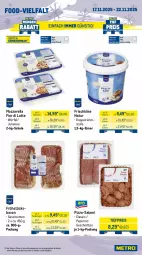 Gazetka promocyjna Metro - Wochen-Angebote Gastro - Gazetka - ważna od 22.11 do 22.11.2025 - strona 10 - produkty: angebot, bacon, beutel, butter, Croissant, doppelrahmstufe, eimer, eis, frischkäse, frucht, grill, Kaiser, Käse, Knödel, latte, mac, milch, mozzarella, natur, peperoni, Peroni, pizza, reis, rel, salami, Schal, Schale, schnitten, Ti, tiefpreis, topf, Topfen, würfel, zucchini