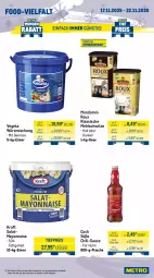 Gazetka promocyjna Metro - Wochen-Angebote Gastro - Gazetka - ważna od 22.11 do 22.11.2025 - strona 12 - produkty: angebot, bohne, chili, coca-cola, cola, coupon, drink, eimer, eis, energy drink, espresso, flasche, getränk, getränke, kraft, lavazza, Löffel, mayonnaise, mehl, mit gemüse, mondamin, Palette, red bull, reis, salat, sauce, Ti, tiefpreis, Vegeta, Yo