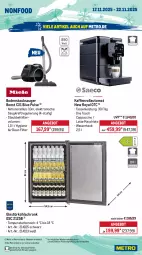 Gazetka promocyjna Metro - Wochen-Angebote Gastro - Gazetka - ważna od 22.11 do 22.11.2025 - strona 18 - produkty: ACC, angebot, auer, auto, Behälter, besteck, bodenstaubsauger, Cap, cappuccino, chia, cin, edelstahl, eis, Elektro, elle, geschirr, Geschirrserie, gin, Glastür, kaffee, kaffeevollautomat, kraft, kühlschrank, latte, latte macchiato, Löffel, mac, macchiato, messer, Metro, metro gastro, mikrowelle, Ofen, pasta, reis, Ria, ring, Schrank, spülmaschinen, staubsauger, tasse, teller, Ti, usb, wasser, wassertank