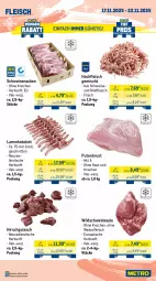 Gazetka promocyjna Metro - Wochen-Angebote Gastro - Gazetka - ważna od 22.11 do 22.11.2025 - strona 3 - produkty: Brei, decke, Deckel, eis, entrecôte, filet, fleisch, gulasch, hackfleisch, hackfleisch gemischt, Kette, kotelett, lachs, lamm, lammkotelett, Metro, pute, putenbrust, rind, rinder, rinderfilet, rindfleisch, Schal, Schale, schnitten, schwein, schweine, Schweinelachs, schweinenacken, tafelspitz, Ti, wein, weine, Wild, Wildschwein