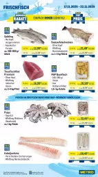 Gazetka promocyjna Metro - Wochen-Angebote Gastro - Gazetka - ważna od 22.11 do 22.11.2025 - strona 5 - produkty: Abtei, angebot, angebote, aqua, backfisch, beef, eis, entrecôte, filet, fisch, fischtheke, fleisch, frischfisch, Metro, reis, rind, rinder, rinderfilet, Rippen, roastbeef, Rotbarsch, rotbarschfilet, Saibling, salz, Schal, Schale, steak, thunfisch, Ti, tiefpreis, Wild