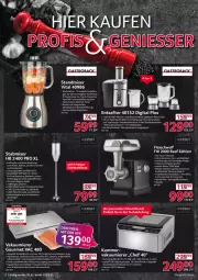 Gazetka promocyjna Selgros - Vorschau:
            Nonfood - Gazetka - ważna od 12.01 do 12.01.2022 - strona 2 - produkty: aust, auto, Becher, Behälter, beutel, Brei, decke, Deckel, edelstahl, edelstahlmesser, eis, Entsafter, fleisch, gabel, kraft, lebensmittel, Leuchte, LG, Liege, Messbecher, messer, Mixer, Ria, roba, saft, smoothie, Spritzgebäck, Spritzschutz, spülmaschinen, stabmixer, standmixer, Ti, tisch, Vakuumierer, vita, wurst, ZTE