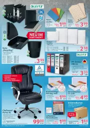 Gazetka promocyjna Selgros - Vorschau:
Nonfood - Gazetka - ważna od 12.01 do 12.01.2022 - strona 20 - produkty: armlehnen, auer, Brei, brie, Briefkorb, chefsessel, Clin, din a4, Efko, Engel, fenster, korb, kraft, kunstleder schwarz, office, ordner, Palette, papier, reifen, rückenlehne, sessel, Tasche, taschen, Ti