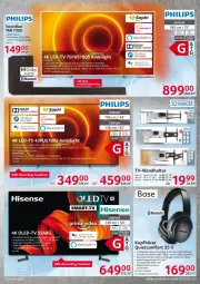 Gazetka promocyjna Selgros - Vorschau:
            Nonfood - Gazetka - ważna od 12.01 do 12.01.2022 - strona 23 - produkty: akku, alexa, bett, Bose, dvb, eis, ente, gin, HDMI, kopfhörer, Mode, Philips, soundbar, Spezi, tee, telefon, Ti, tisch, usb, Vase, Yo