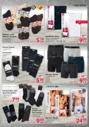 Gazetka promocyjna Selgros - Vorschau:
            Nonfood - Gazetka - ważna od 12.01 do 12.01.2022 - strona 7 - produkty: Bau, baumwolle, boss, eis, herren-pants, herren-socken, Lacoste, Pants, rel, shirt, socken, Sport, sportsocken, wolle