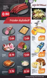 Gazetka promocyjna Markant - Prospekte - Gazetka - ważna od 23.04 do 23.04.2022 - strona 3 - produkty: ball, deutscher schnittkäse, doppelrahmstufe, eier, frischkäse, gut von holstein, holländischer schnittkäse, Käse, mandarine, mandarinen, Nordsee, nudel, nudeln, nudelsalat, pfeffer, salat, schnittkäse, Ti