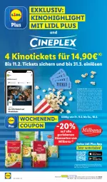 Gazetka promocyjna Lidl - Aktionsprospekt - Gazetka - ważna od 10.02 do 10.02.2024 - strona 10 - produkty: angebot, Bona, cin, coupon, erde, Käse, Milbona, ndk, Schal, Schale, Sport, Ti
