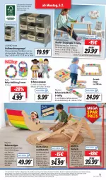 Gazetka promocyjna Lidl - Aktionsprospekt - Gazetka - ważna od 10.02 do 10.02.2024 - strona 19 - produkty: angebot, angebote, Bau, discount, eis, Holz, Kette, Kinder, lebensmittel, massivholz, Puppe, Rauch, regal, reis, Ria, ring, Stühl, Ti, tisch, ZTE