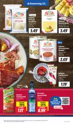 Gazetka promocyjna Lidl - Aktionsprospekt - Gazetka - ważna od 10.02 do 10.02.2024 - strona 47 - produkty: angebot, aufschnitt, creme, eintöpfe, eis, frucht, getränk, Käse, paprika, Paprikacreme, reis, spirituosen, Ti, vodka, ZTE