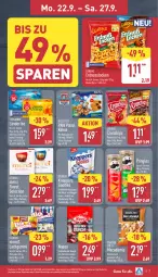 Gazetka promocyjna Aldi Nord - Von Montag - Gazetka - ważna od 27.09 do 27.09.2025 - strona 11 - produkty: beutel, biscotto, chips, creme, crunchips, deo, elle, erdnuss, kakao, keks, kekse, knoppers, Kugel, lachgummi, Ländertee, lorenz, lorenz crunchips, mac, macadamia, merci, milch, nimm2, nuss, Paw Patrol, pringles, rel, ring, salz, schoko, schokolade, storck, tee, teekanne, teller, Ti