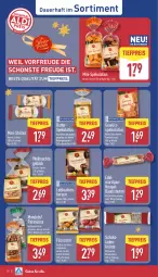 Gazetka promocyjna Aldi Nord - Von Montag - Gazetka - ważna od 27.09 do 27.09.2025 - strona 16 - produkty: alkohol, auer, Bau, beutel, butter, eis, elle, geback, gewürz, grafschafter, kuchen, Lebkuchen, mac, mandel, mandeln, marzipan, reis, rezept, schoko, schokolade, Stollen, teller, Ti, tiefpreis