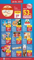 Gazetka promocyjna Aldi Nord - Von Montag - Gazetka - ważna od 27.09 do 27.09.2025 - strona 32 - produkty: albray, almighur, almighurt, bärenmarke, Becher, brie, chavroux, dessert, doppelrahmstufe, ehrmann, ehrmann almighurt, Ehrmann Grand Dessert, ente, frischkäse, frucht, fruchtjoghurt, gin, joghur, joghurt, kakao, Käse, katenschinken, kuchen, lamm, milch, natur, papier, Pfannkuchen, Poffertjes, salakis, salz, schafskäse, schinken, snack, snack time, St. Albray, tante fanny, Ti, weichkäse, würfel, ziegenfrischkäse, ZTE, zucker
