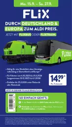 Gazetka promocyjna Aldi Nord - Von Montag - Gazetka - ważna od 27.09 do 27.09.2025 - strona 42 - produkty: aldi, buch, eimer, eis, gin, LG, reis, ring, Ti, ZTE