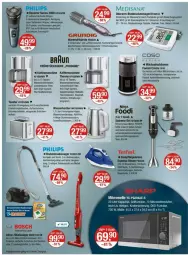 Gazetka promocyjna Vmarkt - Prospekte - Gazetka - ważna od 14.05 do 14.05.2025 - strona 18 - produkty: akku, auto, Blutdruckmessgerät, bodenstaubsauger, brötchen, bürste, bürsten, decke, Deckel, edelstahl, eis, elle, ente, grill, isana, kaffee, kaffeemaschine, Kinder, medisana, messer, mikrowelle, milch, milchaufschäumer, Philips, rasierer, Reinigung, Ria, sana, Schal, staubsauger, tasse, Teleskop, Ti, toast, toaster, überhitzungsschutz, uhr, wasser