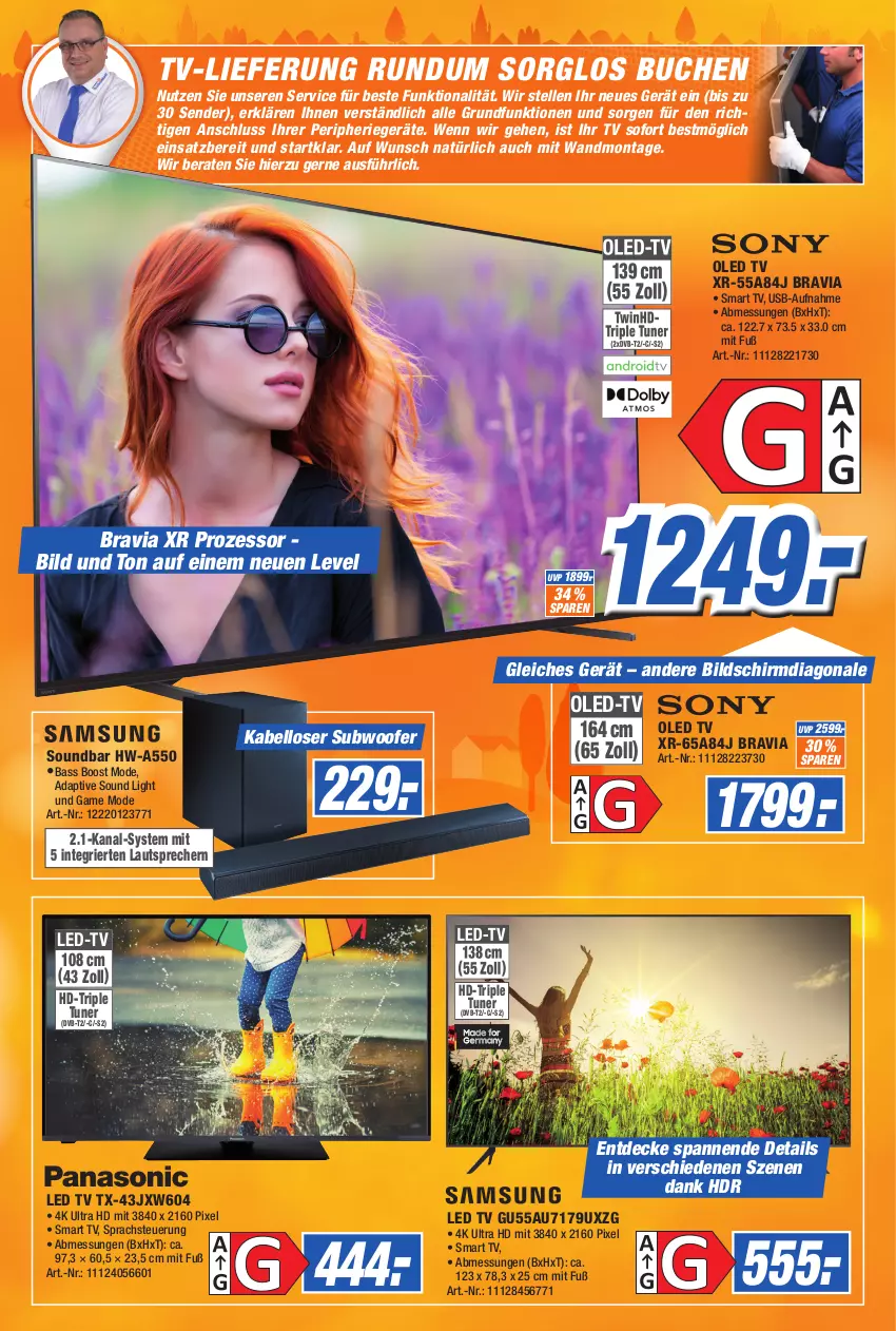 Aktueller Prospekt Expert Technomarkt - Prospekte - von 27.04 bis 03.05.2022 - strona 3 - produkty: buch, decke, dvb, DVB-T, elle, lautsprecher, led tv, Mode, oled tv, Oled-TV, smart tv, soundbar, Subwoofer, Ti, tuner, tuner hd, usb