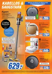Gazetka promocyjna Expert Technomarkt - Prospekte - Gazetka - ważna od 03.05 do 03.05.2022 - strona 16 - produkty: ACC, akku, akku-handstaubsauger, aust, auto, Behälter, beleuchtung, bürste, bürsten, Dyson, eis, elle, ente, erde, gyros, handstaubsauger, Intel, kraft, mac, Reinigung, reinigungsbürste, Roomba, Saugroboter, Spezi, staubsauger, Stier, teppich, Ti, tisch, wandhalterung, wasser, WICK, ZTE