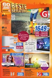 Gazetka promocyjna Expert Technomarkt - Prospekte - Gazetka - ważna od 03.05 do 03.05.2022 - strona 2 - produkty: cin, dell, eis, elle, fernbedienung, led tv, LG, Mode, Philips, reis, smart tv, soundbar, Subwoofer, The One, Ti, usb