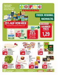 Gazetka promocyjna Feneberg - Prospekte - Gazetka - ważna od 09.03 do 09.03.2024 - strona 1 - produkty: angebot, angebote, Becher, bio, coffein, coupon, coupons, Eichblattsalat, eis, elle, getränk, joghur, joghurt, kaffee, Laufen, mehl, melitta, merci, mövenpick, mövenpick eis, Paula, paulaner, reis, sahne, salat, Spezi, Ti, Weißwurst, weizenmehl, wurst, zott, ZTE