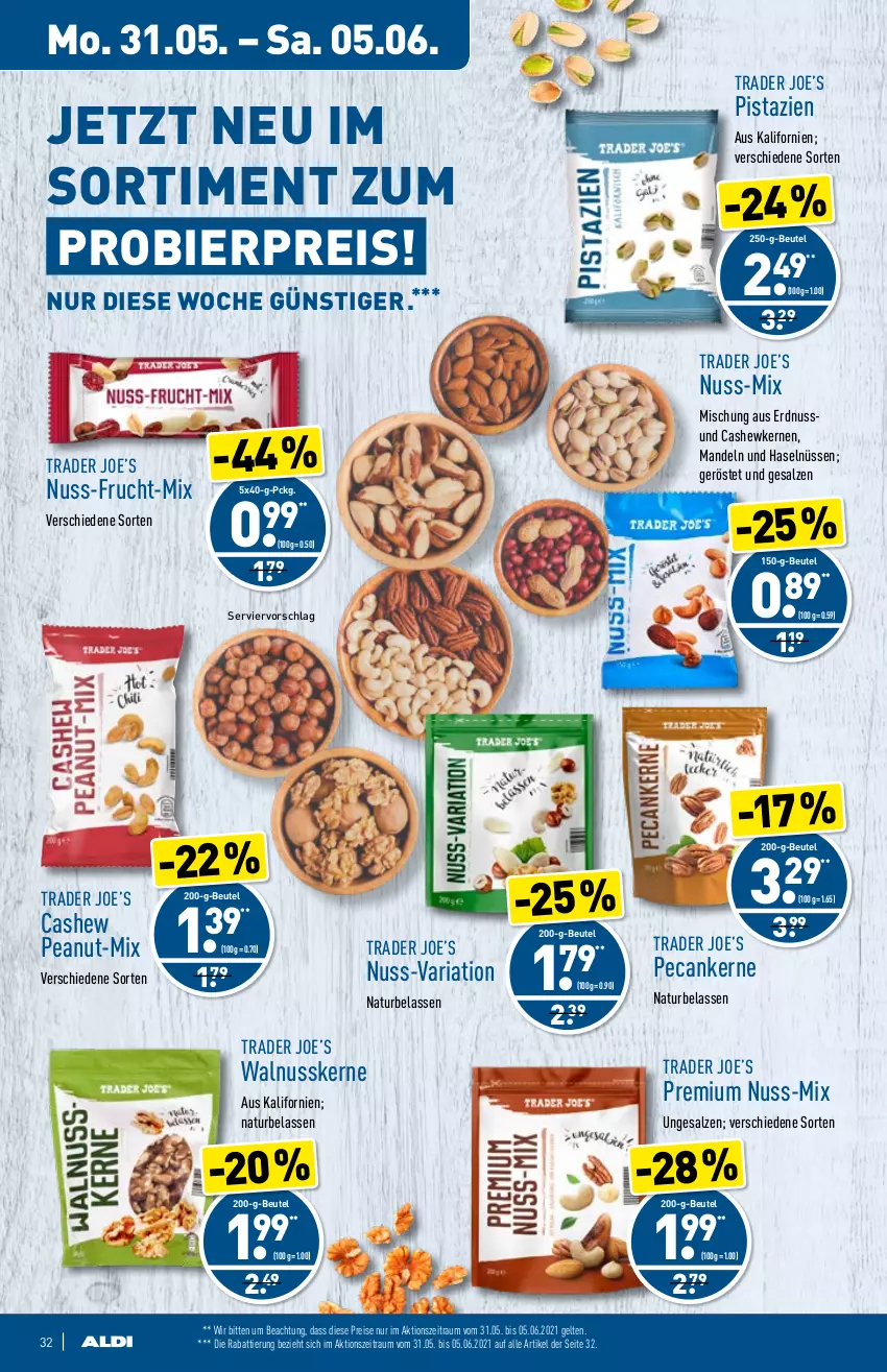 Aktueller Prospekt Aldi Nord - Aldi-Aktuell - von 31.05 bis 05.06.2021 - strona 32