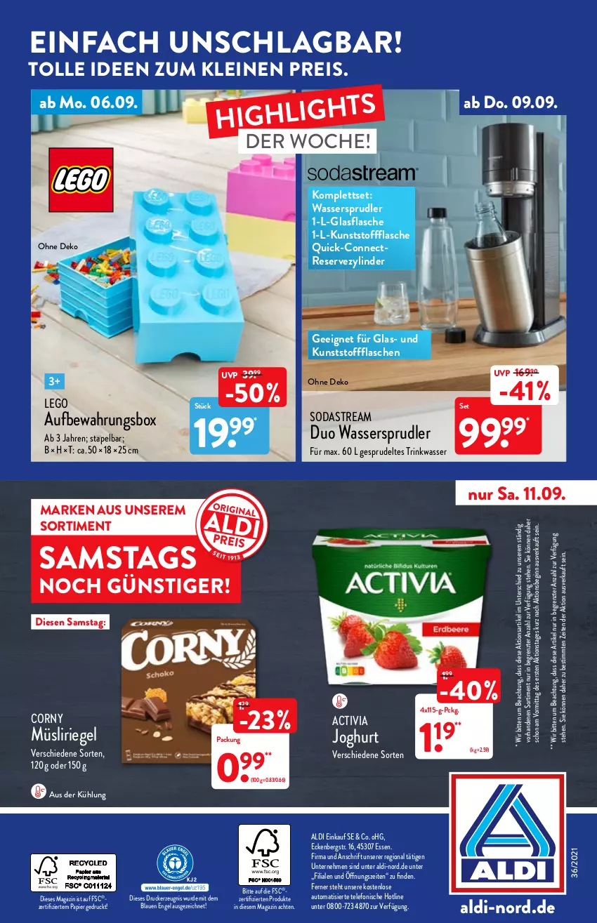 Aktueller Prospekt Aldi Nord - Aldi-Vorschau - von 06.09 bis 11.09.2021 - strona 40