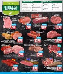 Gazetka promocyjna Hit - Wochenprospekt - Gazetka - ważna od 24.02 do 24.02.2024 - strona 4 - produkty: auer, Bau, Bauer, beef, bio, braten, burger, cevapcici, champignon, champignons, eis, entrecôte, fleisch, Geflügel, gewürz, gulasch, hackfleisch, hamburger, jungbullen, Kalbsleber, kotelett, lachs, lack, lamm, lammlachse, mais, Meister, milch, monitor, natur, pfeffer, pute, reis, Ria, rind, rinder, rinderhackfleisch, ring, roastbeef, rotwein, rouladen, rum, rumpsteak, sauce, Schal, Schale, schwein, schweine, schweinenacken, schweinerücken, Spezi, Sport, steak, steaks, Ti, Tiere, tisch, wein, weine, ZTE