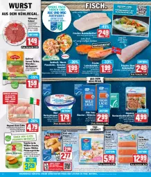 Gazetka promocyjna Hit - Wochenprospekt - Gazetka - ważna od 24.02 do 24.02.2024 - strona 6 - produkty: aqua, auer, aus dem kühlregal, braten, cocktail, coupon, coupons, discount, dressing, eis, elle, escal, filegro, filet, filets, fisch, fische, Fischer, fischtheke, fleisch, frischfisch, frucht, frutti di mare, garnelen, grill, gutfried, hering, Herings, Heringshappen, ideal zum braten, iglo, joghur, joghurt, kabeljaufilet, kochschinken, kotelett, Krebs, kühlregal, lachs, lachsfilet, lachsfilets, lenco, mac, mayonnaise, merl, natur, Nordsee, Ofen, pfanne, pfannen, regal, reis, ring, salami, Schere, schinken, schlemmerfilet, schnitten, snack, snacks, Steinbeißer, Steinbeißerfilet, tee, teewurst, teller, Ti, tisch, Vegeta, Wild, wiltmann, wurst, Yo, ZTE