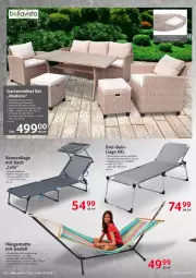 Gazetka promocyjna Selgros - Nonfood - Gazetka - ważna od 18.05 do 18.05.2022 - strona 20 - produkty: Abba, aluminiumgestell, Bank, Bau, eis, Garten, gartenmöbel, hängematte, hocker, Holz, HP, kissen, latte, Liege, möbel, natur, reis, reiss, rel, rückenlehne, sessel, sonnenliege, Ti, tisch, tischplatte