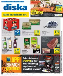 Gazetka promocyjna Diska - Prospekte - Gazetka - ważna od 28.10 do 28.10.2023 - strona 1 - produkty: aktionspreis, alkohol, angebot, angebote, Becher, beere, beeren, bier, braten, butter, Dairygold, deka, eier, eis, flasche, getränk, gin, heidelbeere, heidelbeeren, irische butter, kaffee, melitta, nuss, reis, rind, rinder, rinderbraten, Schal, Schale, Schleich, sekt, Streichzart, Ti, Tiere, usb, wein, Yo, ZTE