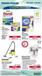 Gazetka promocyjna Metro - Wochen-Angebote Gastro - Gazetka - ważna od 13.09 do 13.09.2025 - strona 17 - produkty: angebot, auer, Behälter, bier, bourbon, cuvée, edelstahl, eis, elle, flasche, frucht, Germ, getränk, getränke, jägermeister, jim beam, kräuter, kräuterlikör, küche, Küchen, küchenmaschine, küchentücher, likör, mac, Meister, Metro, metro gastro, mm extra, orange, Palette, papier, persil, reis, rwe, Schneebesen, schüssel, sekt, teller, Ti, Trockensauger, tücher, vollwaschmittel, waschmittel, werkzeug, werkzeuge, whisky, zewa