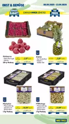 Gazetka promocyjna Metro - Wochen-Angebote Gastro - Gazetka - ważna od 13.09 do 13.09.2025 - strona 7 - produkty: ananas, angebot, Becher, beere, beeren, beutel, Dorade, dorade royal, eis, filet, fisch, fische, garnelen, hering, Herings, himbeer, himbeere, himbeeren, HP, Metro, obst, pfanne, pfannen, Pfifferlinge, pilze, reis, ring, schnitten, Ti, tiefpreis, Waage, wasser