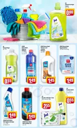 Gazetka promocyjna Rewe - Prospekte - Gazetka - ważna od 27.03 do 27.03.2022 - strona 25 - produkty: allzweckreiniger, essig, geschirr, Heu, laminat, milch, reiniger, reiniger gel, rewe beste wahl, scheuermilch, tücher, weck