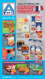 Gazetka promocyjna Aldi Nord - Von Montag - Gazetka - ważna od 17.08 do 17.08.2024 - strona 1 - produkty: aldi, asti, balisto, Becher, beutel, brustfilet, dessert, ehrmann, eis, filet, frucht, garnitur, gin, Käse, konfitüre, konfitüre extra, mars, milka, milkana, mit frucht, nuss, Pyjama, reis, salami, Schal, Schale, Ti, tomate, tomaten, ZTE