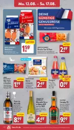 Gazetka promocyjna Aldi Nord - Von Montag - Gazetka - ważna od 17.08 do 17.08.2024 - strona 10 - produkty: aldi, apfel, asti, butter, creme, Croissant, croissants, eis, flasche, getränk, gin, Hefe, Holz, kuchen, leine, LG, mac, mars, nuss, orangina, reis, schoko, schokolade, schokoladen, Ti, wein, Weißwein, ZTE, zucker